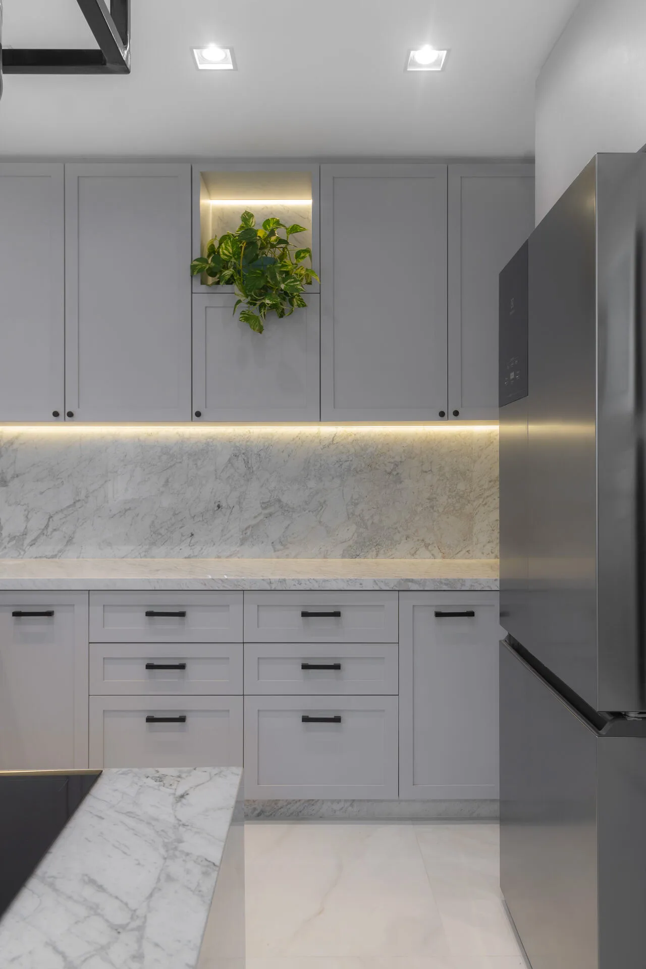 Backsplash Iluminado