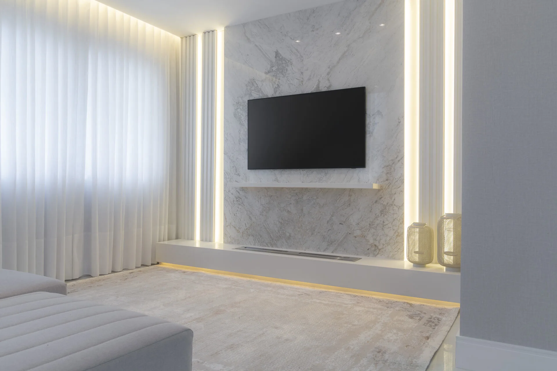 Revestimento com LED